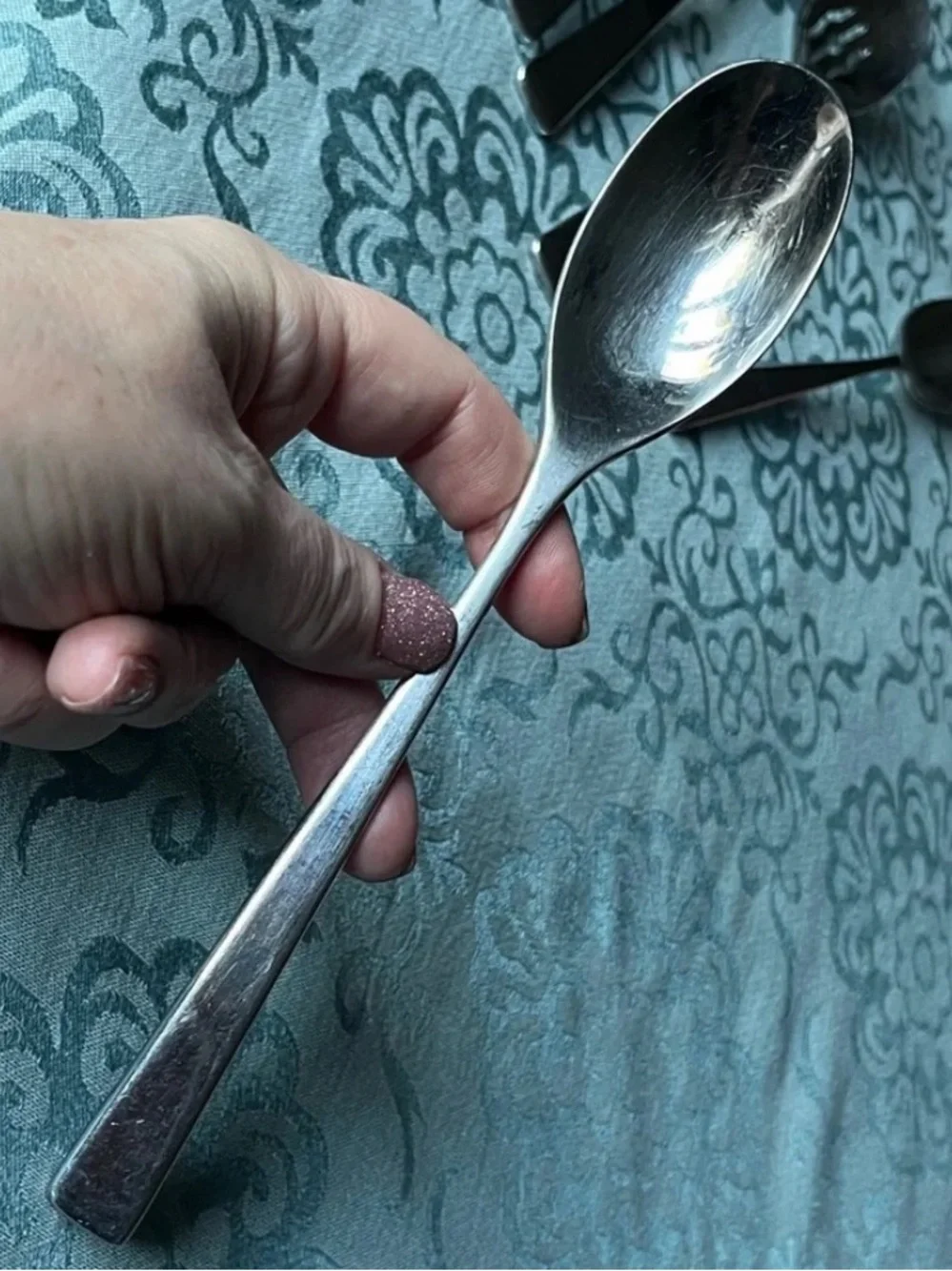 Studio William Tilia Mirror Elegant Contemporary Stainless Flatware pieces